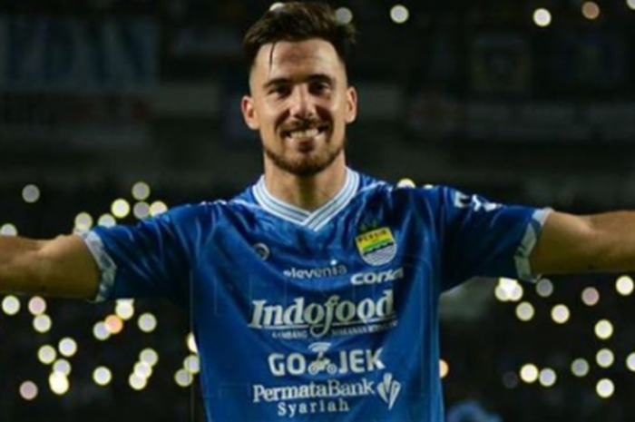 Eks Persib Bandung, Jonathan Bauman cetak gol sensasional di Copa Libertadores.