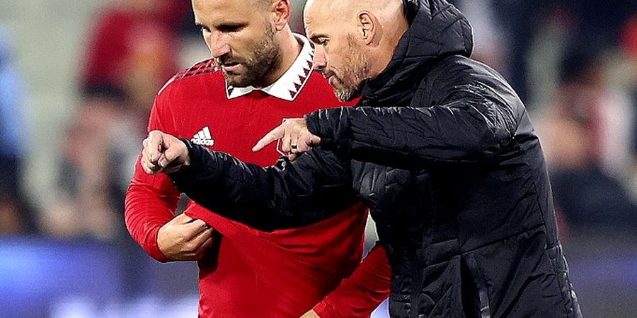 Erik ten Hag Beberkan Alasan Mengapa Luke Shaw Dipasang sebagai Bek Tengah Man United