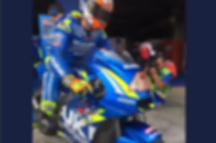 Rins menjajal fairing anyar di Thailand