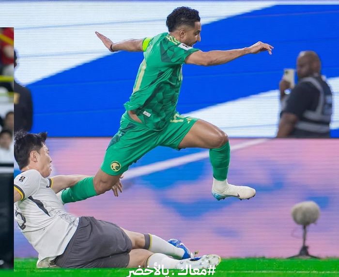 Arab Saudi vs China di Kualifikasi Piala Dunia 2026.