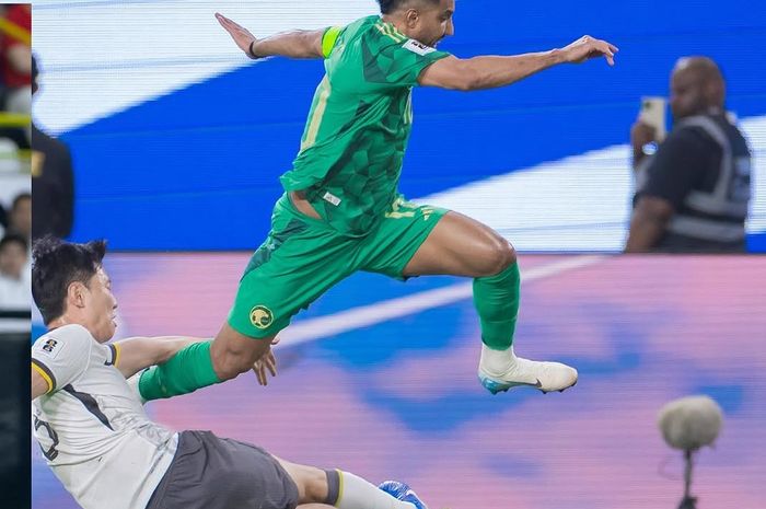 Arab Saudi vs China di Kualifikasi Piala Dunia 2026.