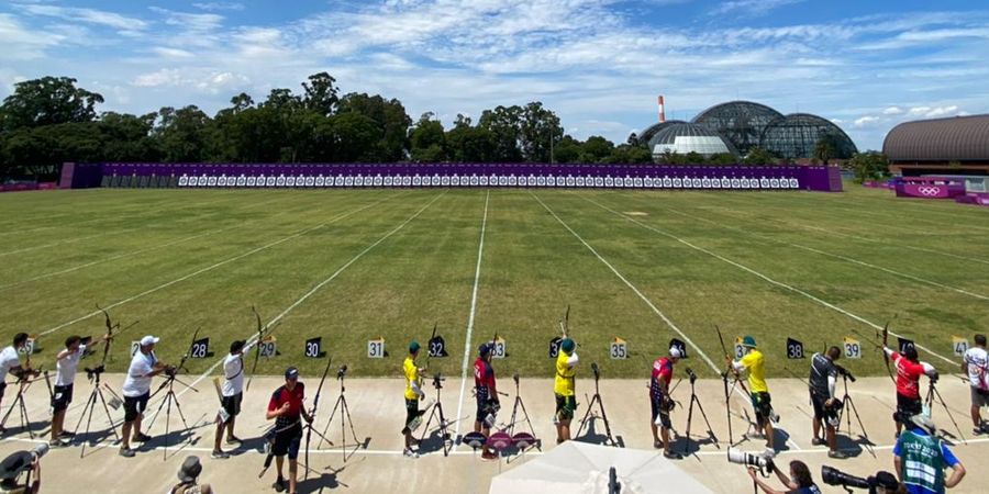 Olimpiade Tokyo 2020 - Tim Panahan Putra Indonesia Lolos ke 16 Besar