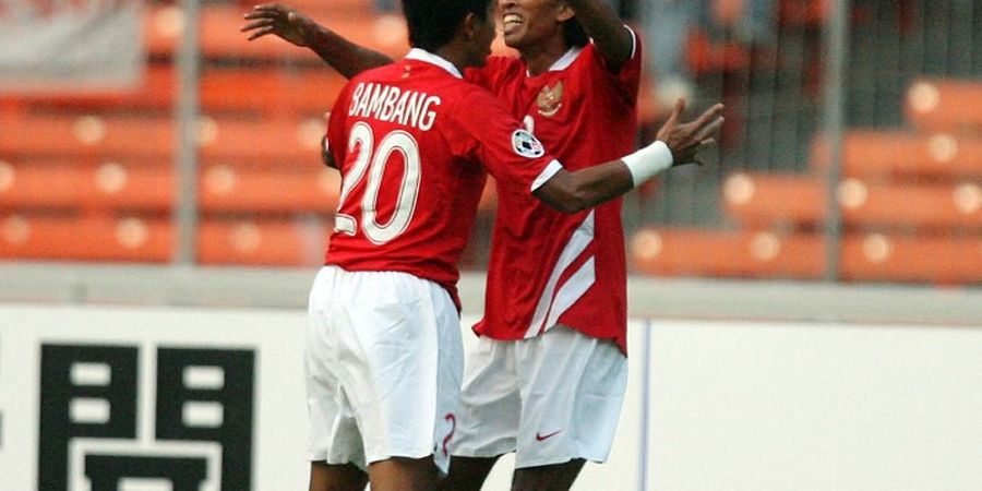 Hasil Timnas Indonesia Vs Bahrain Pada 2007 - Duet Budi Sudarsono dan Bambang Pamungkas Terlalu Mengerikan