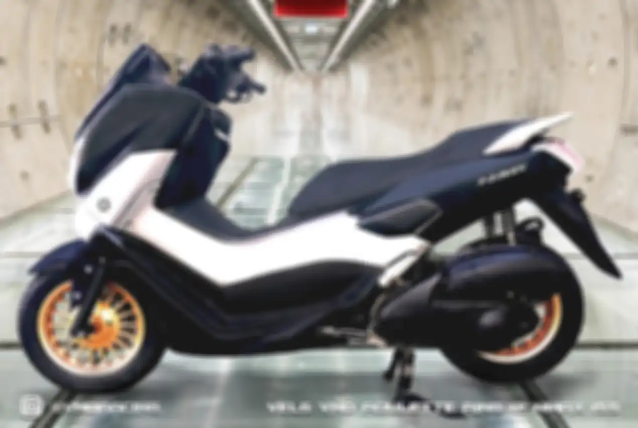 Yamaha NMAX Mungil, Pakai Pelek Ring 12 Inci Dari VND, Anti Mentok