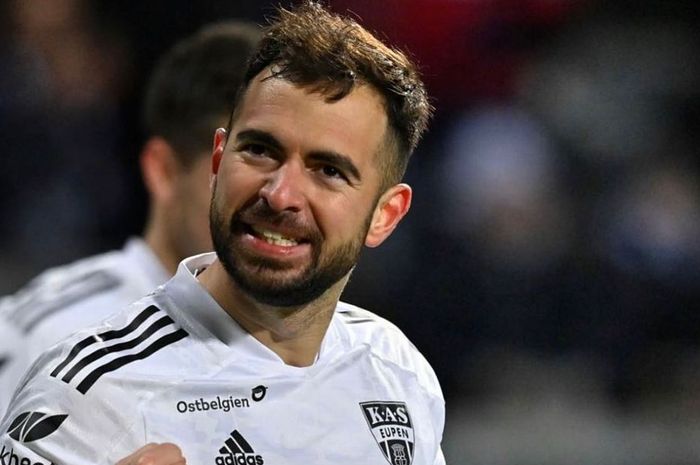 Jordi Amat saat masih membela tim Liga Belgia, KAS Eupen.