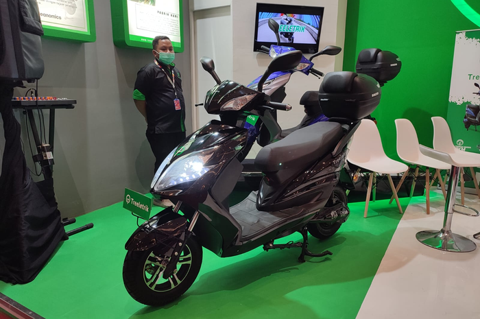 Motor listrik Treeletrik T-70 hadir di IMOS 2022.