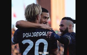 Jay Idzes (tengah) dan Francesco Zampano (kanan) menjadi calon kapten pengganti Joel Pohjanpalo yang hengkang dari Venezia.