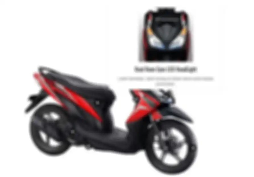 Dual headlamp LED tidak dimiliki Honda BeAT