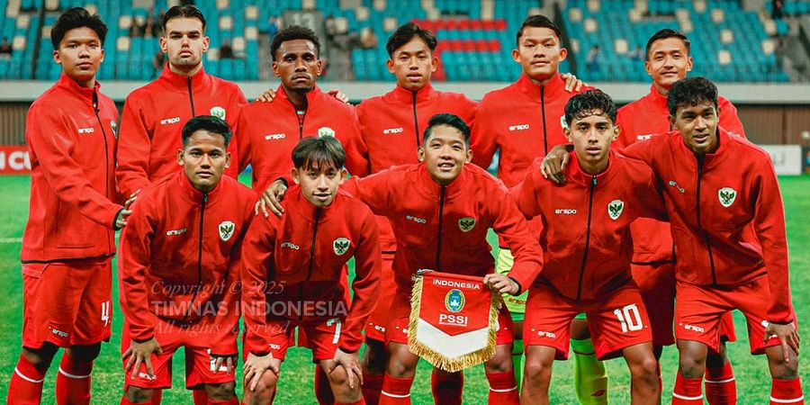 Piala Asia U-20 2025 - Timnas U-20 Indonesia Tertinggal dari Iran, Diwarnai Kontroversi Handball