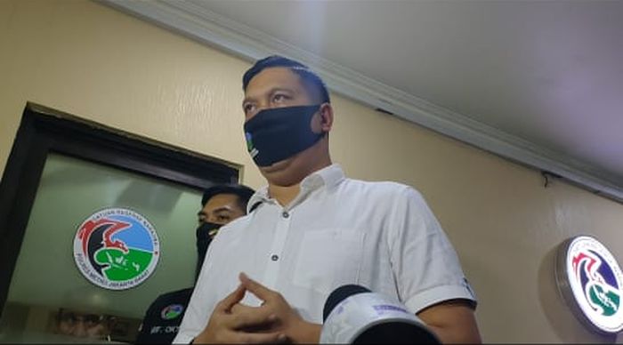 Kompol Ronaldo Maradona di Polres Metro Jakarta Barat, Senin (29/6/2020).