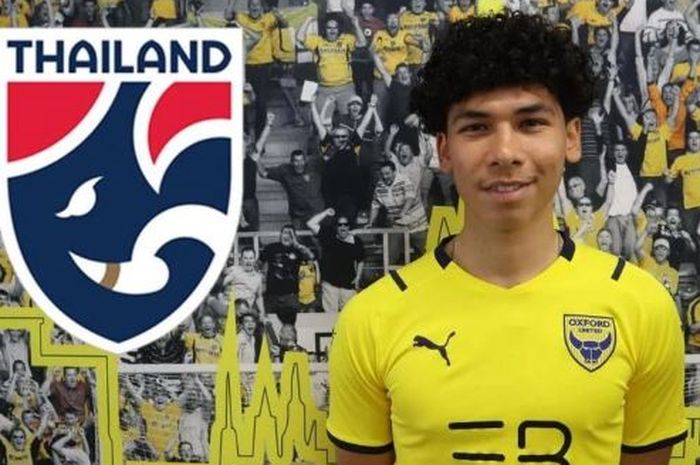 Bintang muda asal Thailand yang bermain di klub Inggris Oxford United, Ben Davis.