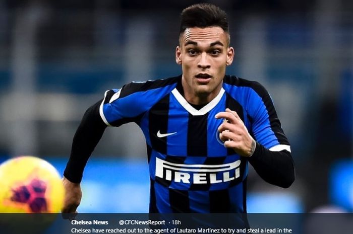 Striker asal Argentina, Lautaro Martinez, dirumorkan akan hengkang dari klub yang dibelanya saat ini, Inter Milan