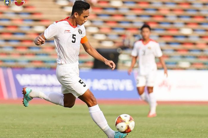 Kapten timnas U-22 Indonesia, Rizky Ridho.