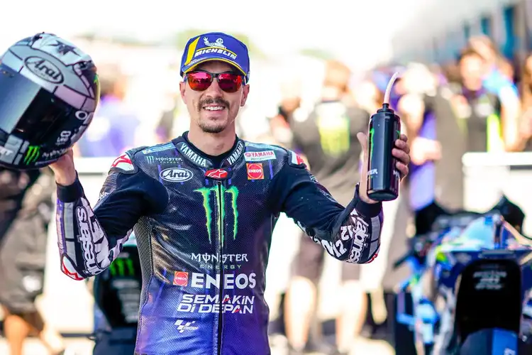 Menang MotoGP Belanda 2019, Vinales Kasih Kado Istimewa Buat Yamaha