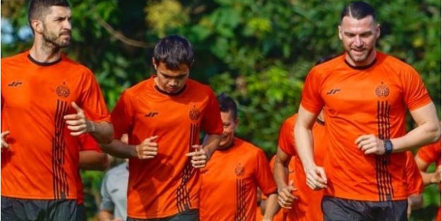 Persija Jakarta Sudah Kembali Berlatih Setelah Tertunda Karena Banjir