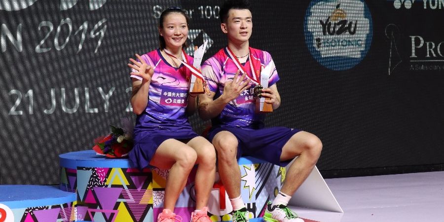 Hasil Final Indonesia Open 2019 - Zheng/Huang Pastikan Gelar Juara