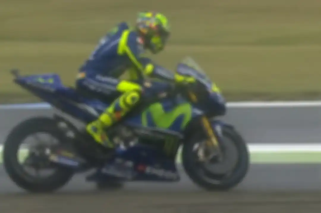 Valentino Rossi sempat melebar di awal sesi latihan resmi 3