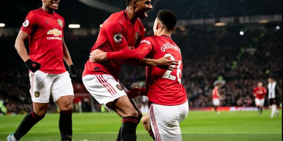 Bermain Impresif, Rashford Puji Satu Duet Tandemnya di Man United