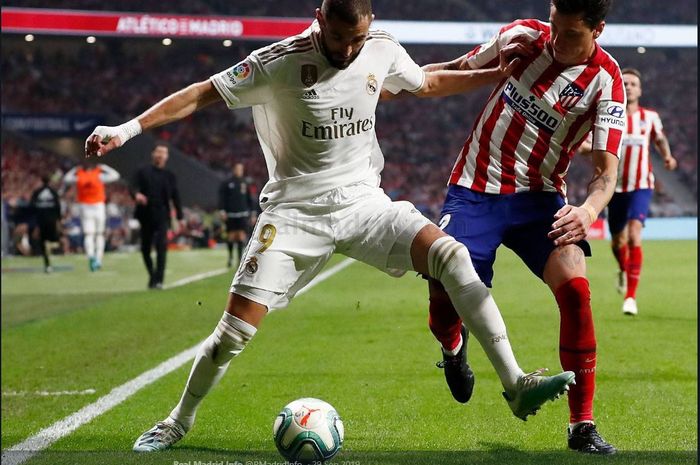 Real Madrid dan Atletico Madrid lolos ke final Piala Super Spanyol 2019-2020.