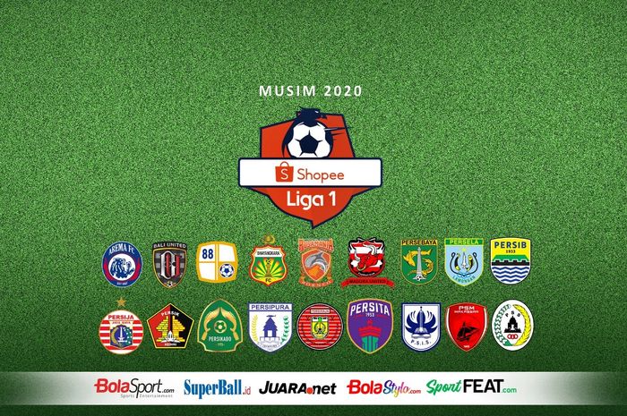 Ilustrasi berita Shopee Liga 1 2020.