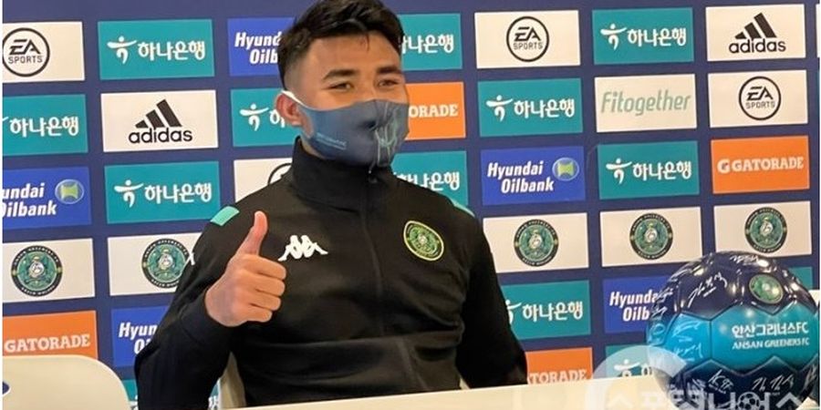 Komentar Asnawi Mangkualam Seusai Ansan Greeners Menang Besar