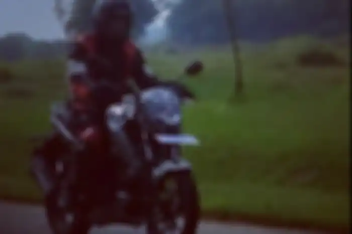 Desain terduga Suzuki Bandit 150 terlihat dari depan