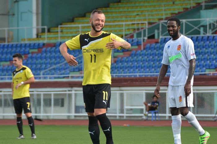 Pemain Ceres Negros dan Timnas Filipina, Stephan Schrock.