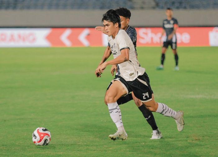 Suasana pertandingan antara Terengganu FC melawan PSM Makassar, Rabu (22/1/2025).