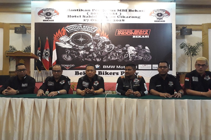 Pengurus Motor Besar Indonesia (MBI) chapter Bekasi resmi dilantik