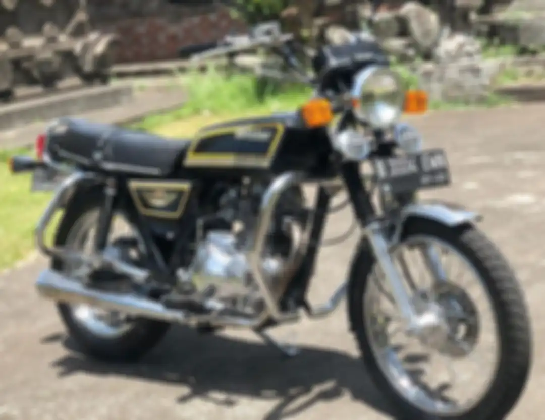 Kawasaki Binter Merzy atau KZ200 berkondisi antik