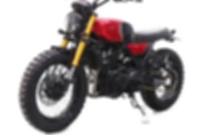 Kawasaki Z250 modifikasi scrambler dari Studio Motor