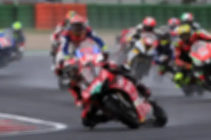 Michele Pirro perkasa di ajang balap motor Italia di sirkuit Misano dengan menang dua race sekaligus
