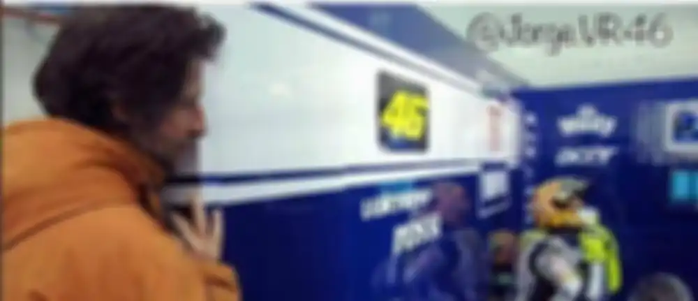 Graziano Rossi, ayah Valentino Rossi, dan pemilik nomor start 46