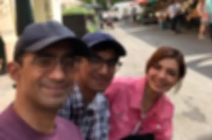 Najwa Shihab dan keluarga