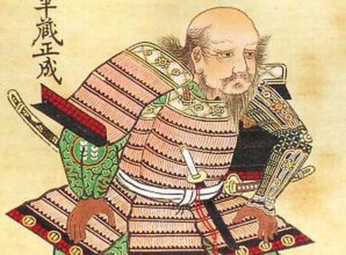 Potret Hattori Masanari alias Hattori Hanzo dari abad ke-17.