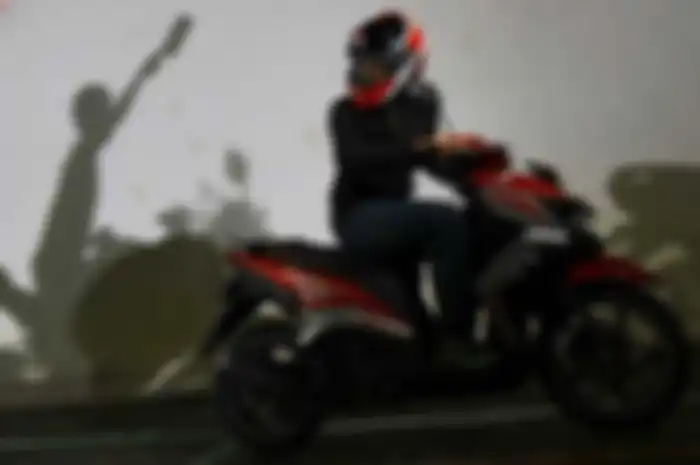 ilustrasi begal motor