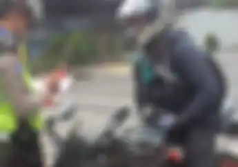 Banyak Yang Penasaran, Ini Alasan Polisi Tilang Moge Tanpa Pelat Nomor