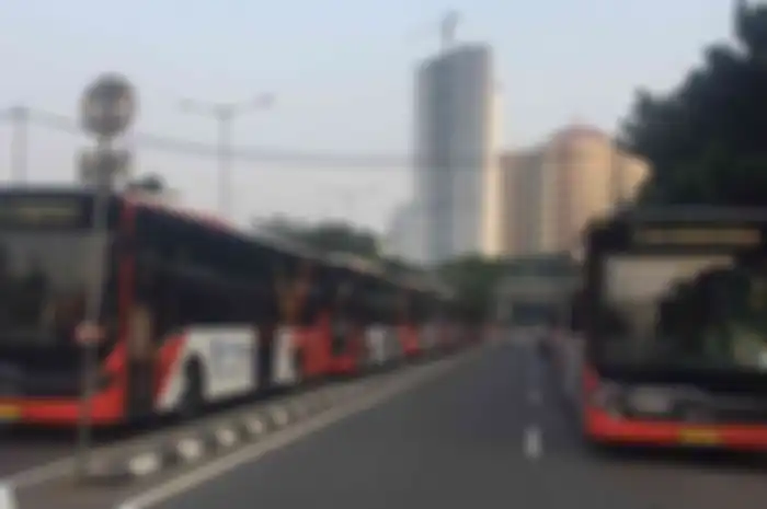 Ilustrasi Bus TransJakarta
