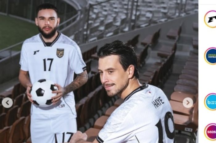 Rekor pertemuan Calvin Verdonk (kiri) vs Thom Haye jelang pertemuan dua pemain timnas Indonesia sebagai rival di Liga Belanda, Minggu (16/2/2025).