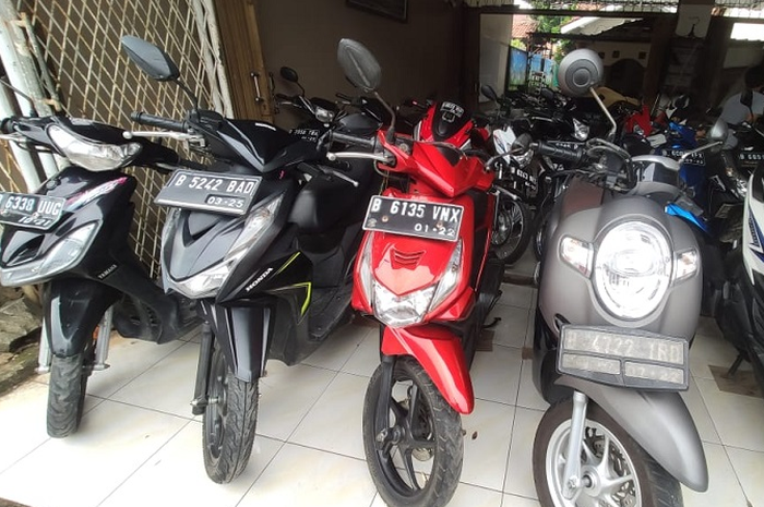 Pilihan motor matic bekas harga Rp6 jutaan, ada Honda Vario sampai Honda BeAT.
