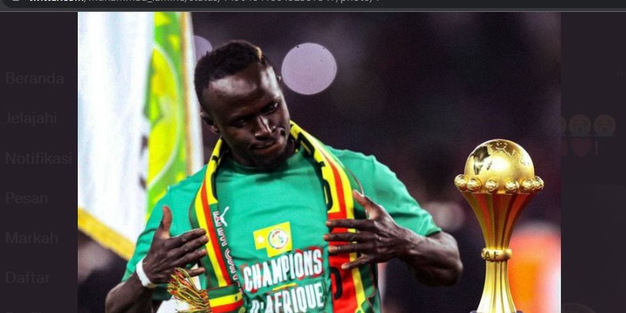 Antar Senegal Juara Piala Afrika 2021, Sadio Mane bakal Diabadikan Jadi Nama Stadion