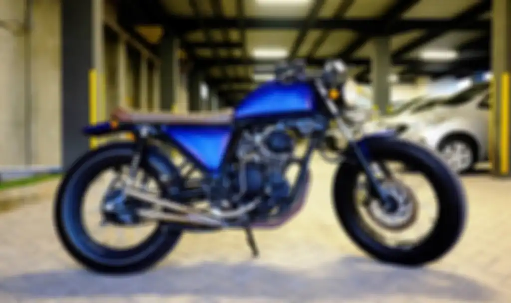 Yamaha Scorpio custom japstyle besutan Yudis