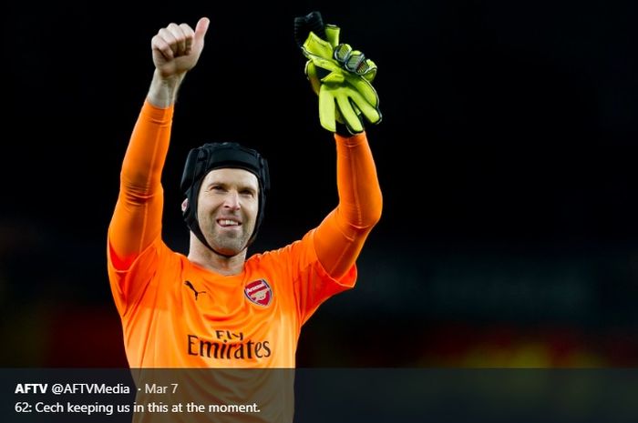 Mantan kiper Arsenal dan Chelsea, Petr Cech.