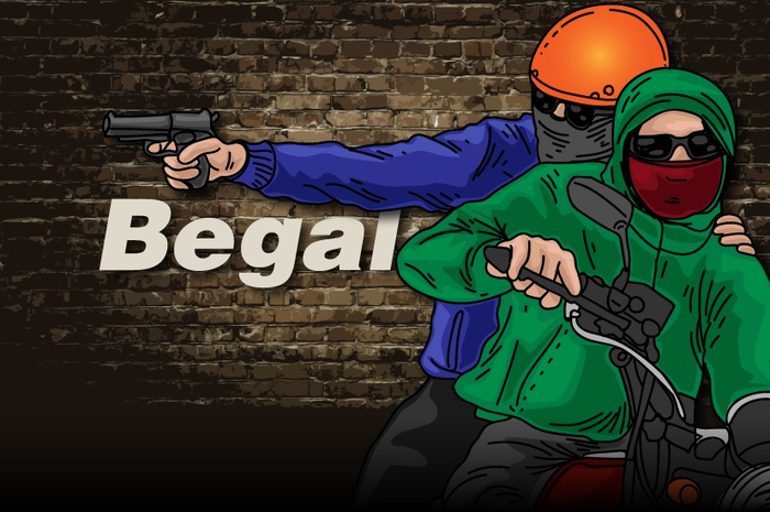 Ilustrasi begal