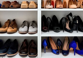 Cuma Mengandalkan Botol Bekas dan Soda Kue, Bau Tak Sedap di Rak Sepatu Langsung Hilang, Begini Caranya!