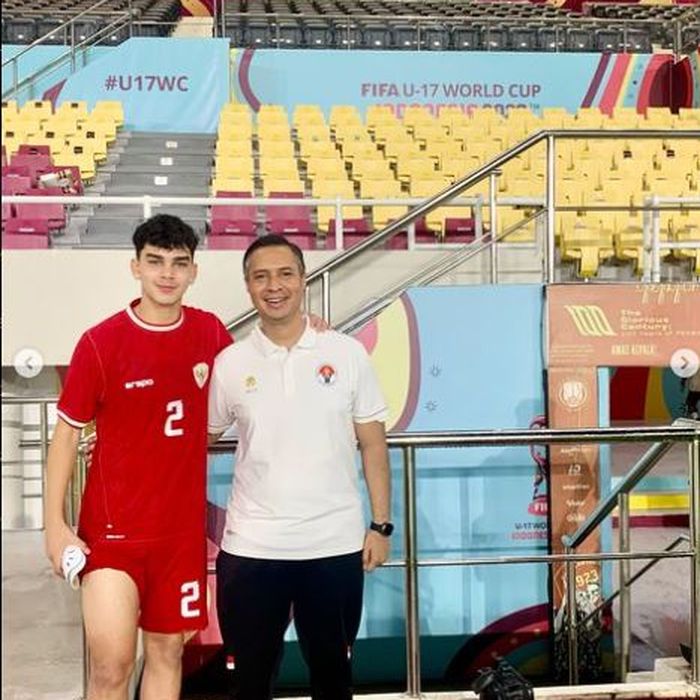 Matthew Baker, salah satu pemain timnas U-16 Indonesia di ASEAN Cup U-16 2024.