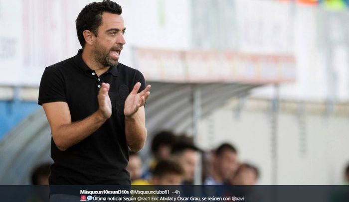 Pelatih Al-Sadd, Xavi Hernandez, dibidik Barcelona guna gantikan posisi Ernesto Valverde.