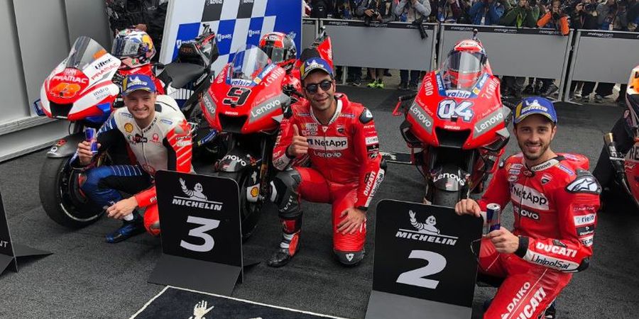 Ducati Belum  Puas Meski Raih 17 Podium Sepanjang MotoGP 2019