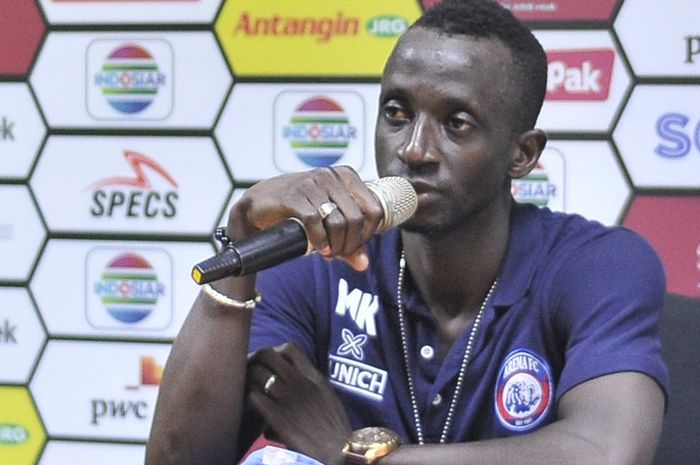 Gelandang Arema FC, Makan Konate.