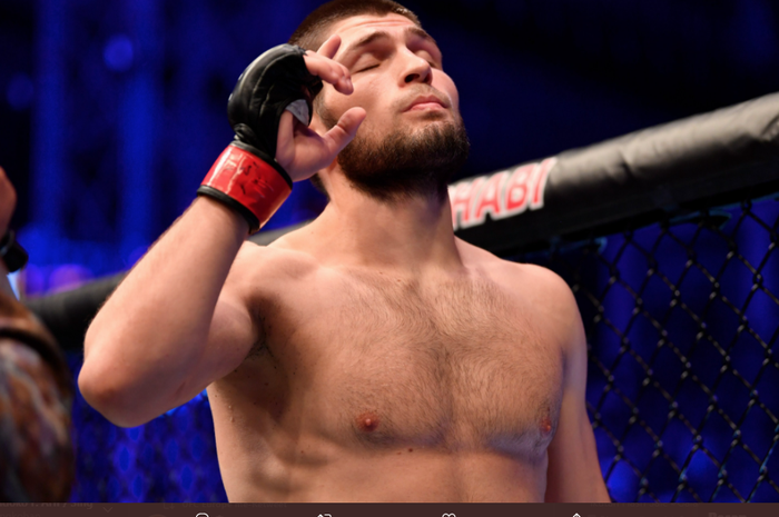 Petarung kelas ringan UFC, Khabib Nurmagomedov.